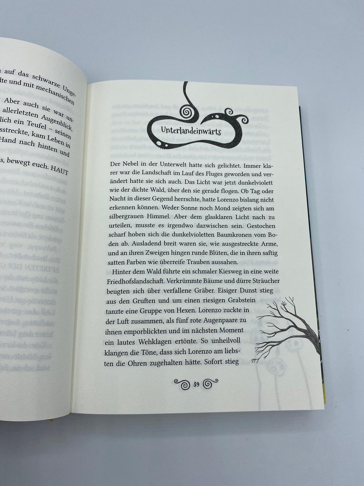 Beispielinhalt (Bild) Unter der Geisterbahn