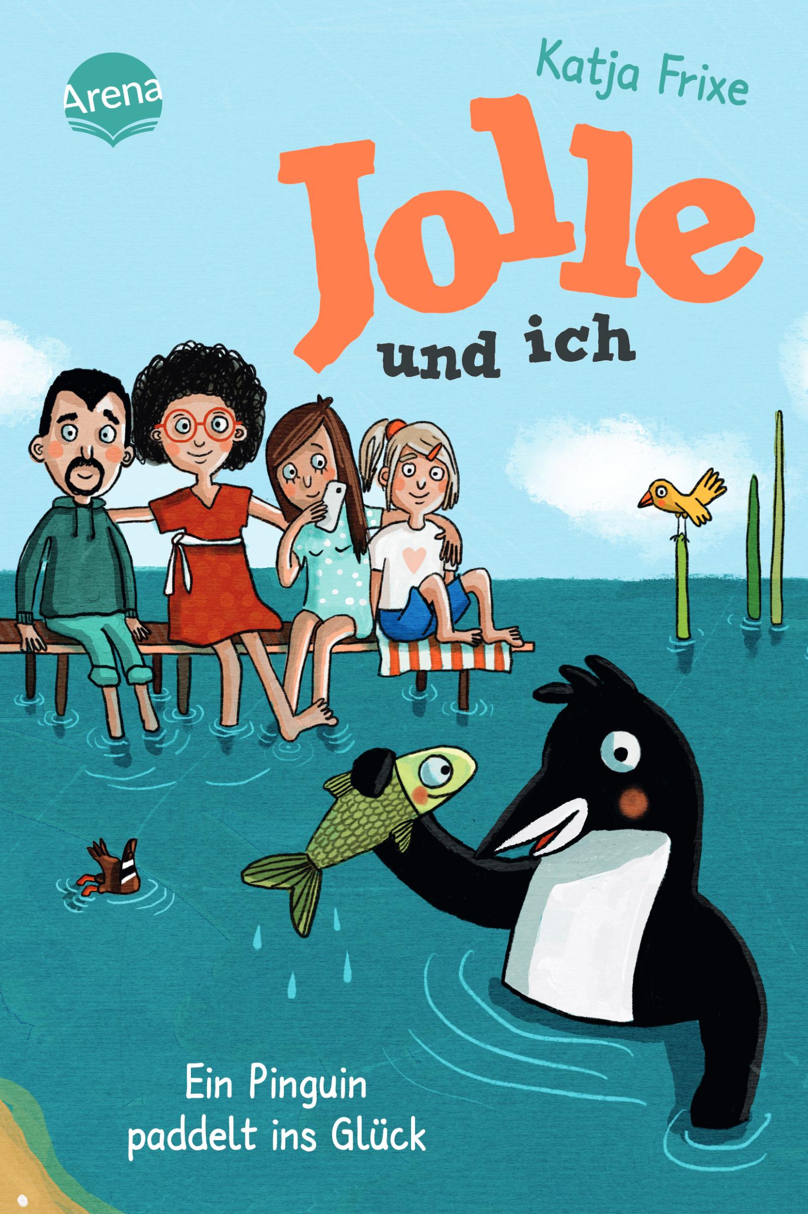 Vorderes Coverbild Jolle und ich (3). Ein Pinguin paddelt ins Glück