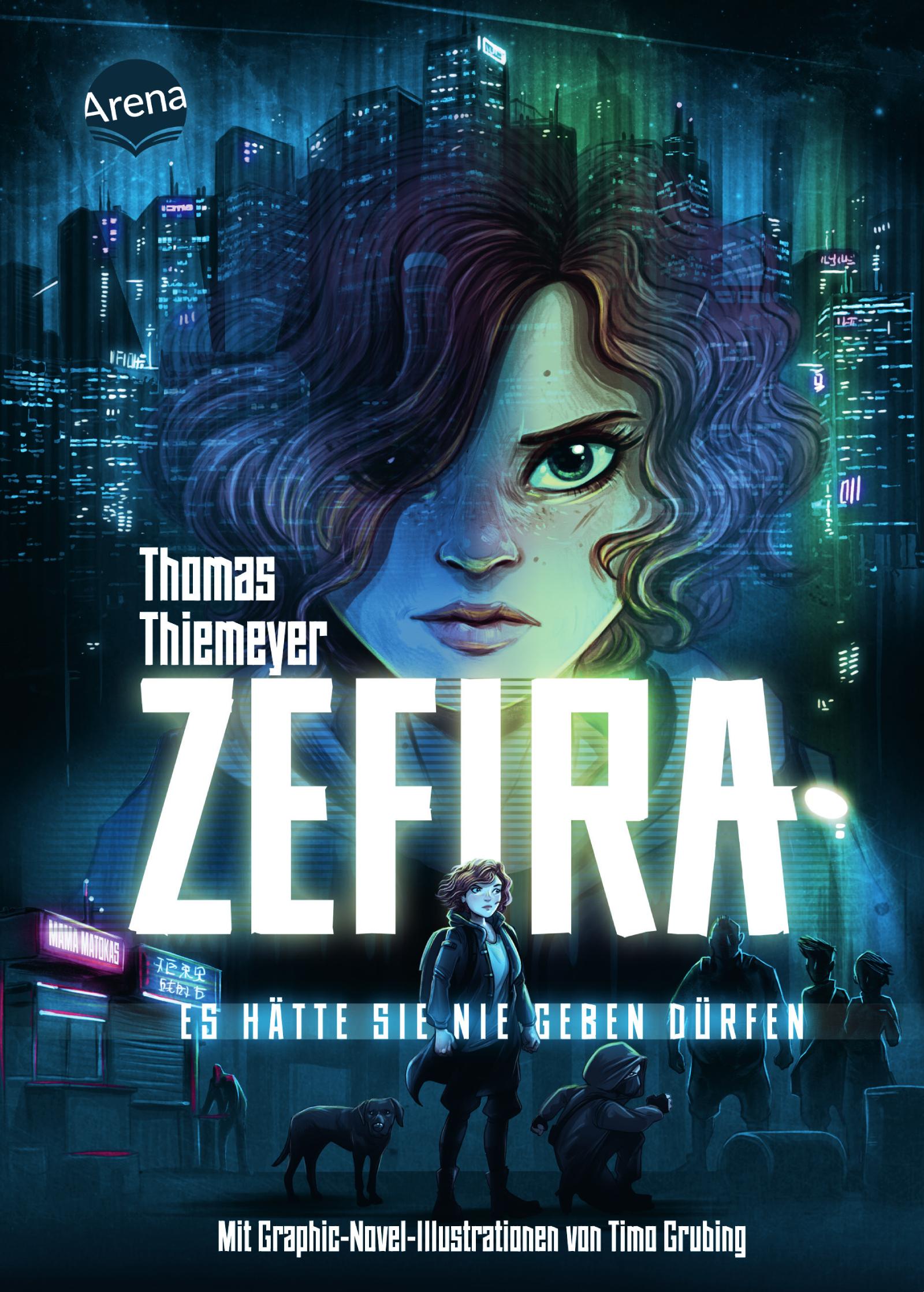 Vorderes Coverbild Zefira. Es hätte sie nie geben dürfen