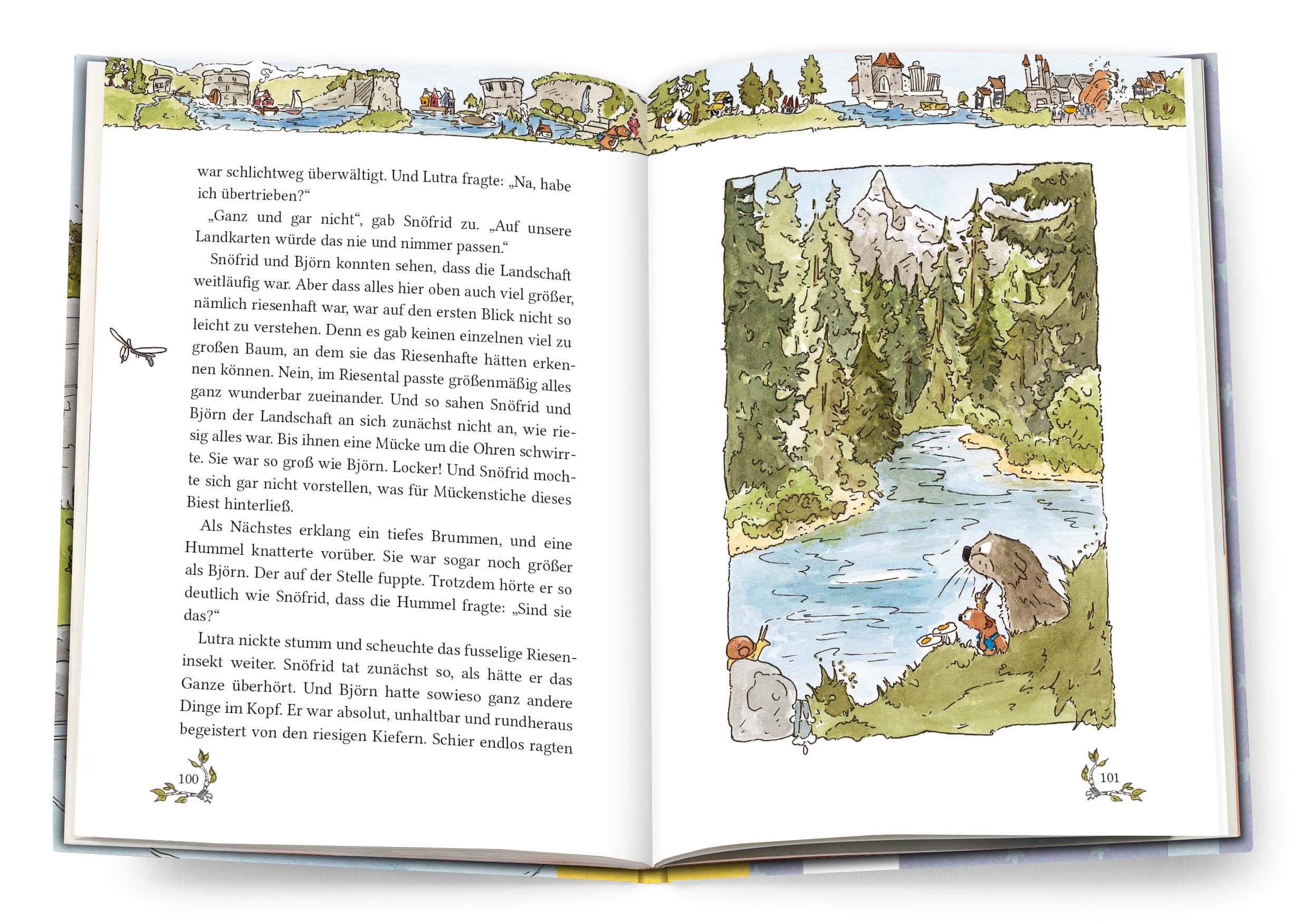 Beispielinhalt (Bild) Snöfrid aus dem Wiesental (6). Aufruhr im Land der Riesen