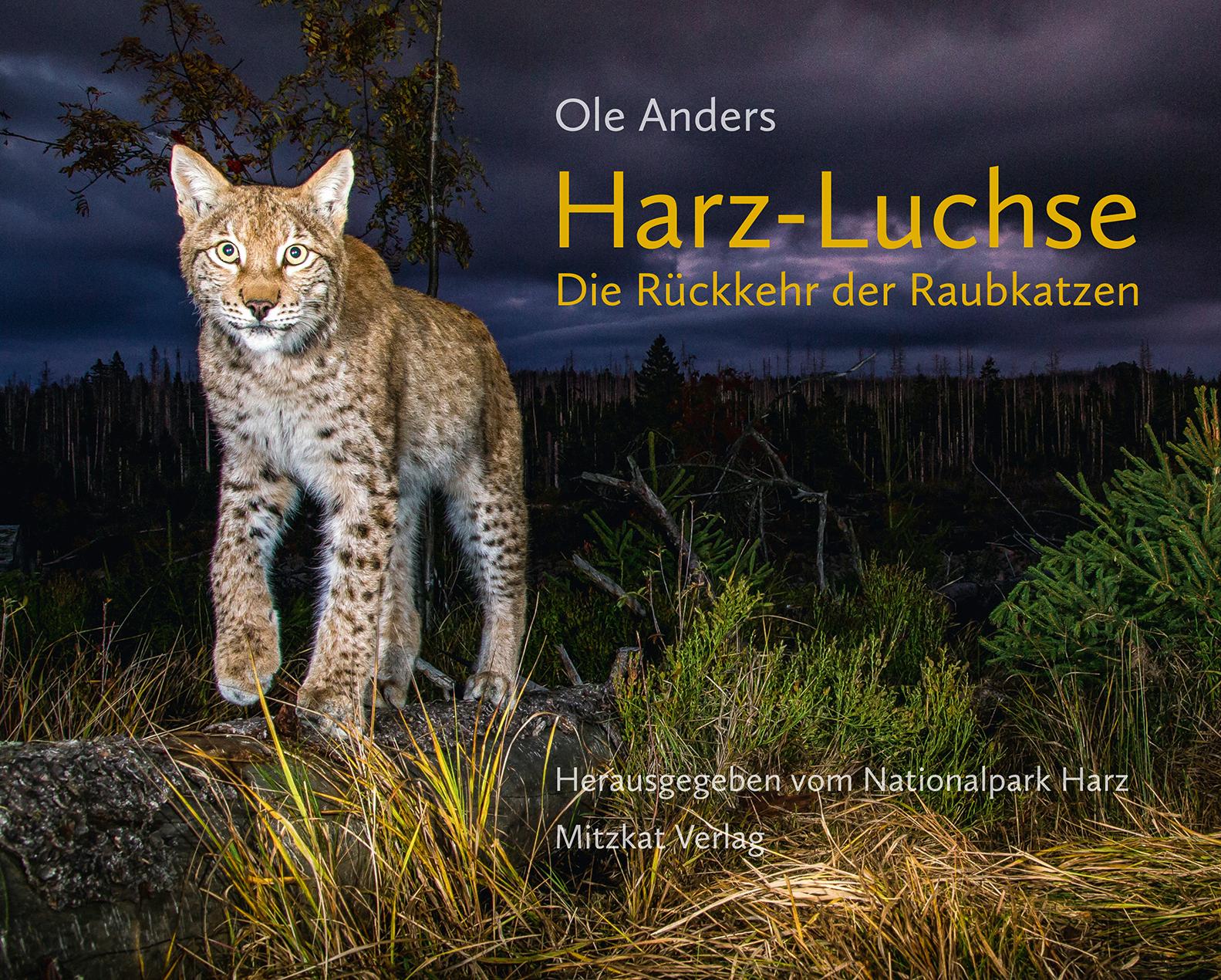 Vorderes Coverbild Harz-Luchse Die Rückkehr der Raubkatzen