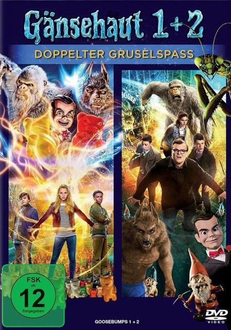 Vorderes Coverbild Gänsehaut 1+2