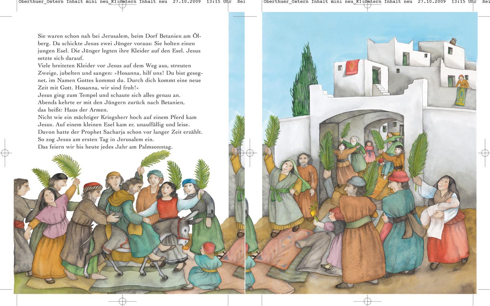 Beispielinhalt (Bild) Die Ostererzählung