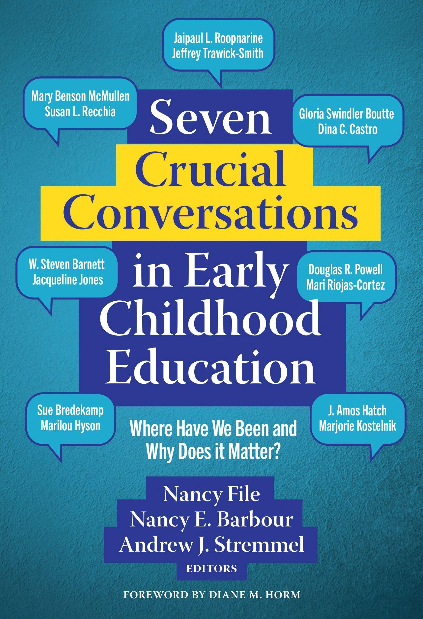 Vorderes Coverbild Seven Crucial Conversations in Early Childhood Education