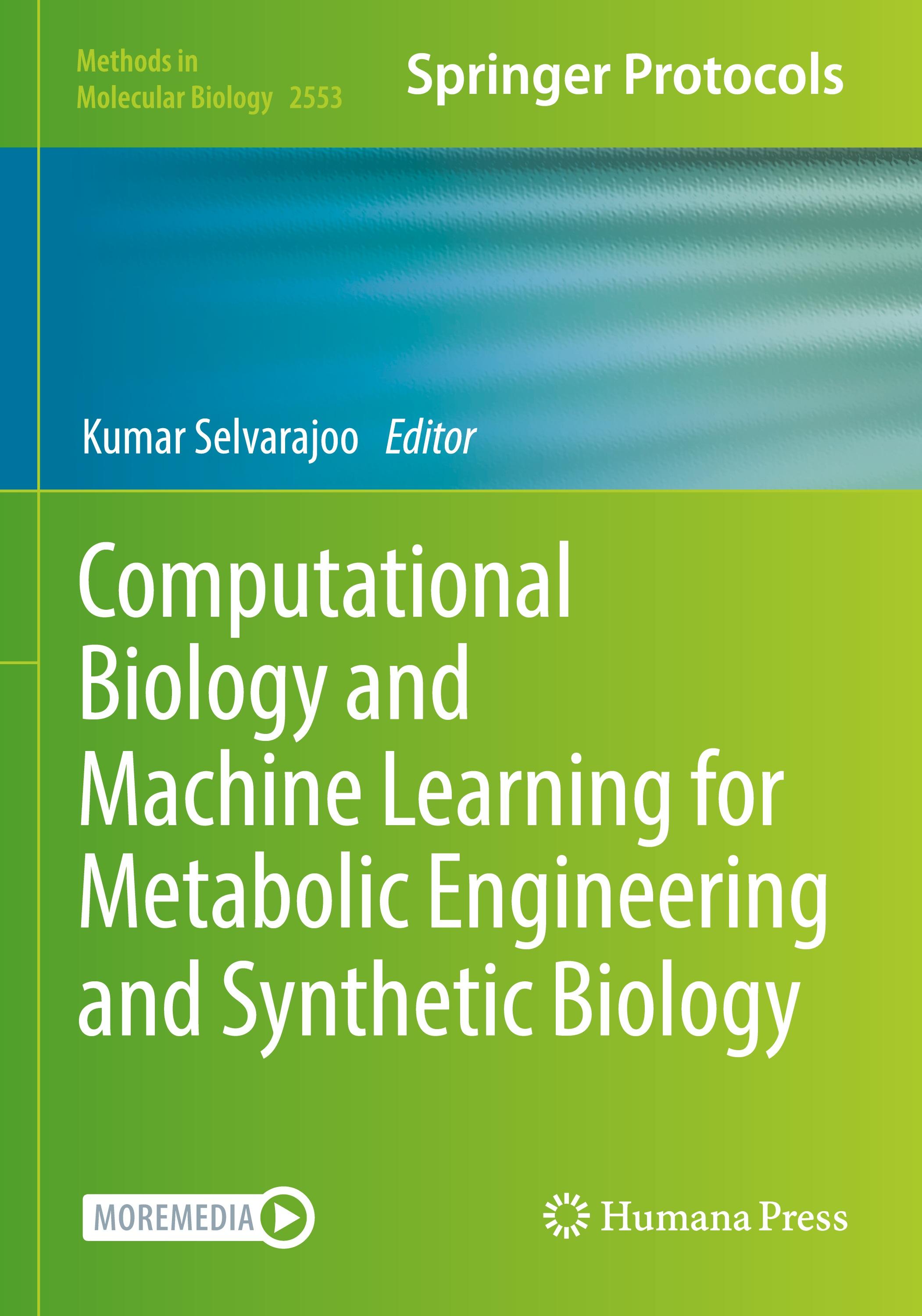 Vorderes Coverbild Computational Biology and Machine Learning for Metabolic Engineering and Synthetic Biology