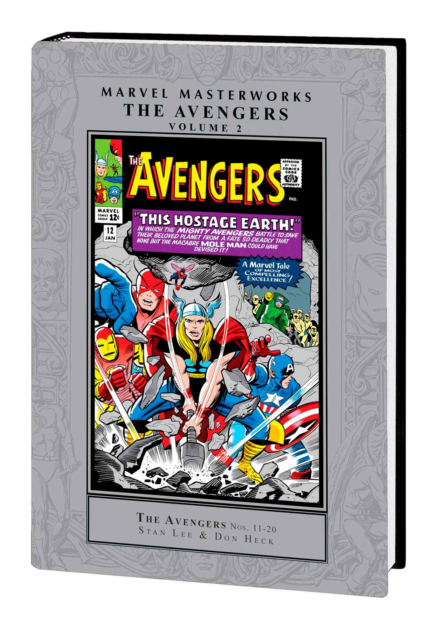 Vorderes Coverbild Marvel Masterworks: The Avengers Vol. 2
