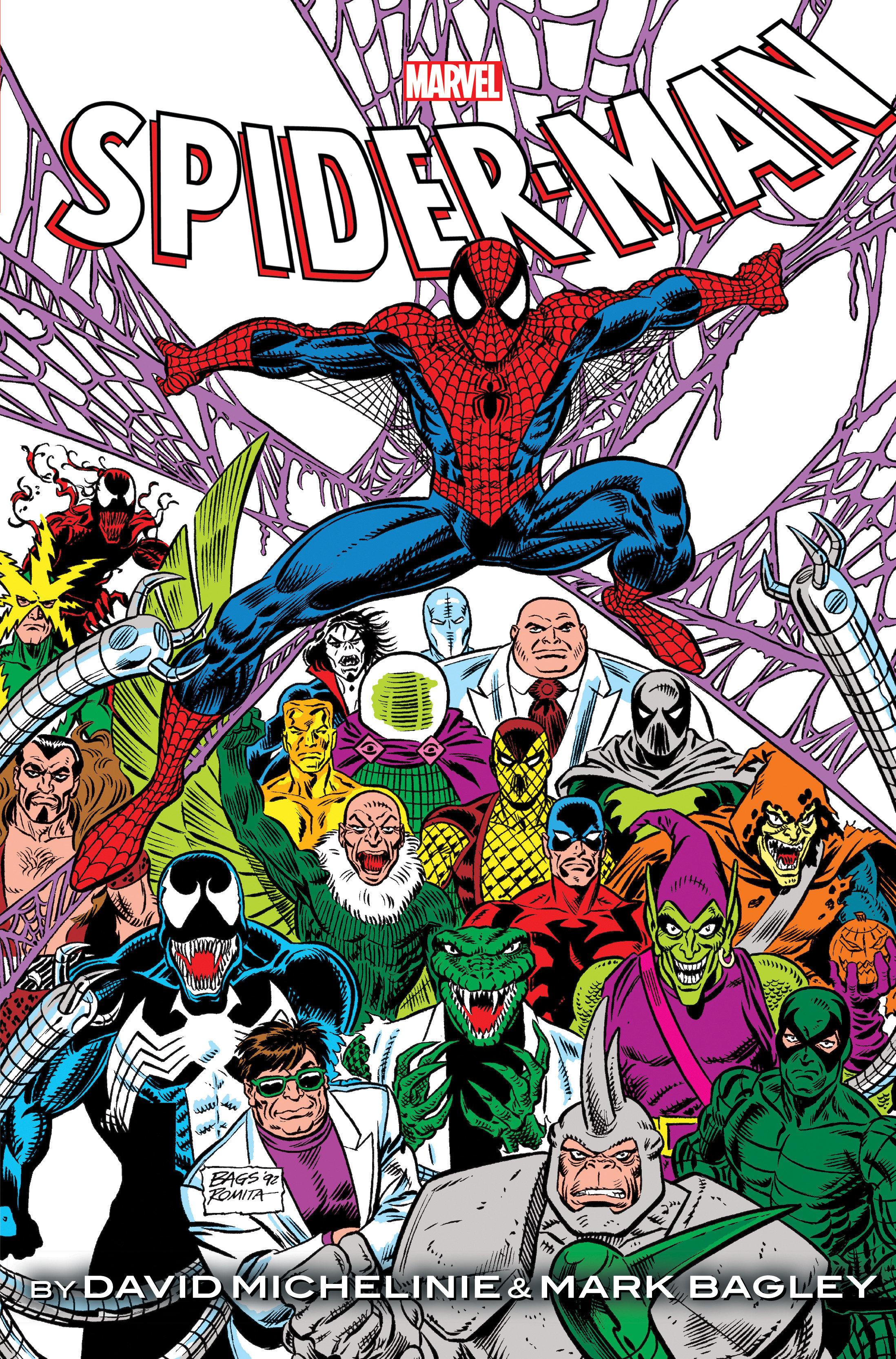 Vorderes Coverbild Spider-Man by Michelinie & Bagley Omnibus Vol. 1