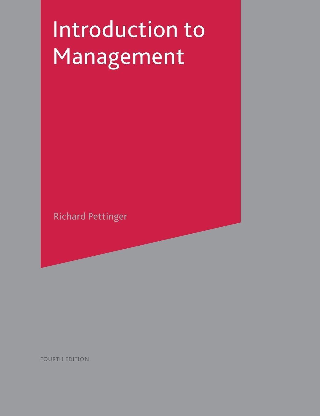 Vorderes Coverbild Introduction to Management