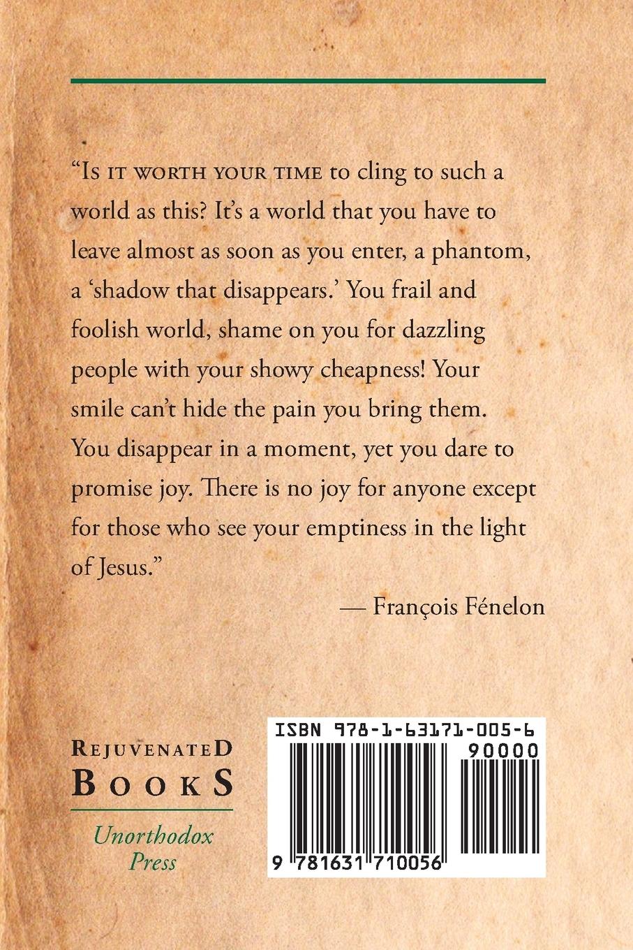 Rückseitencover Freedom from the World: Guidance for Christian Living
