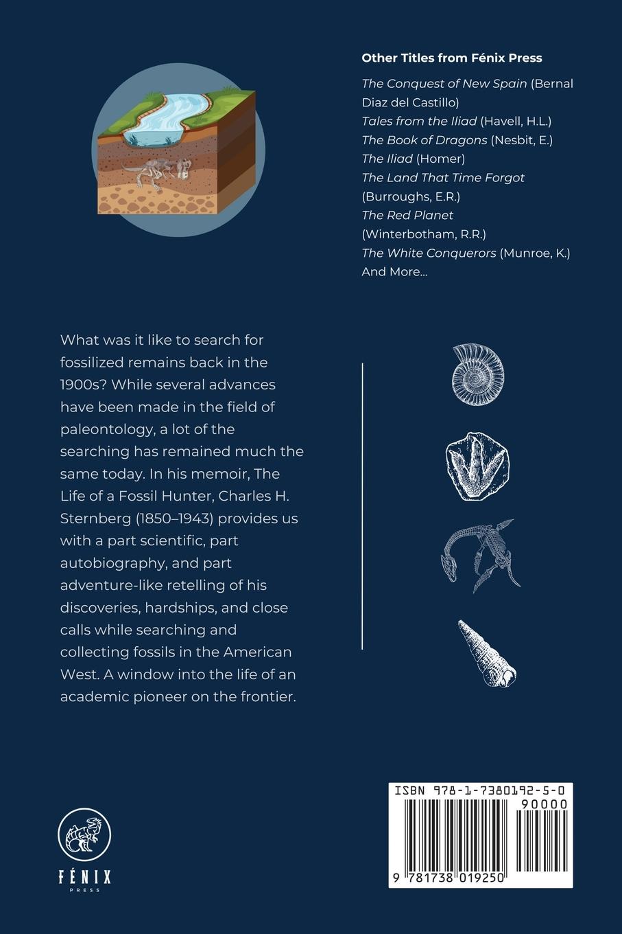 Rückseitencover The Life of a Fossil Hunter