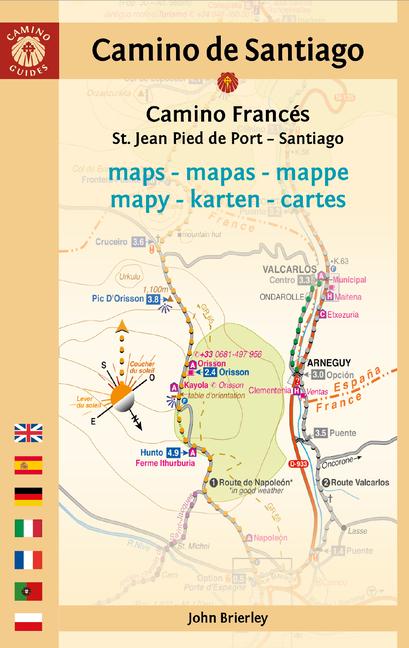 Vorderes Coverbild Camino de Santiago Maps (Camino Francés)
