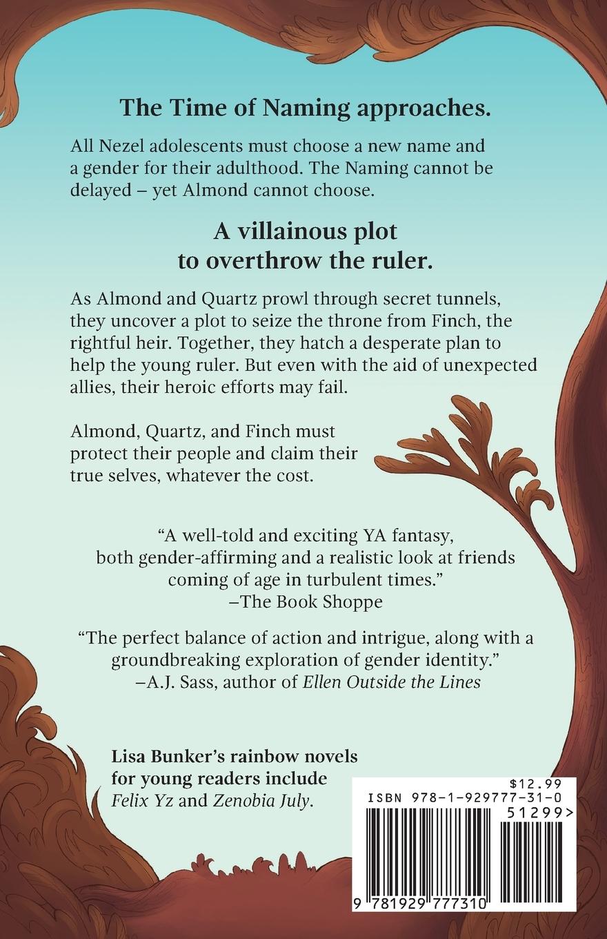 Rückseitencover Almond, Quartz, and Finch