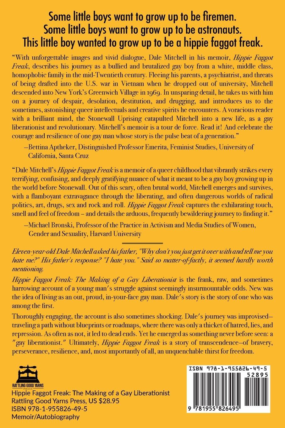 Rückseitencover Hippie Faggot Freak