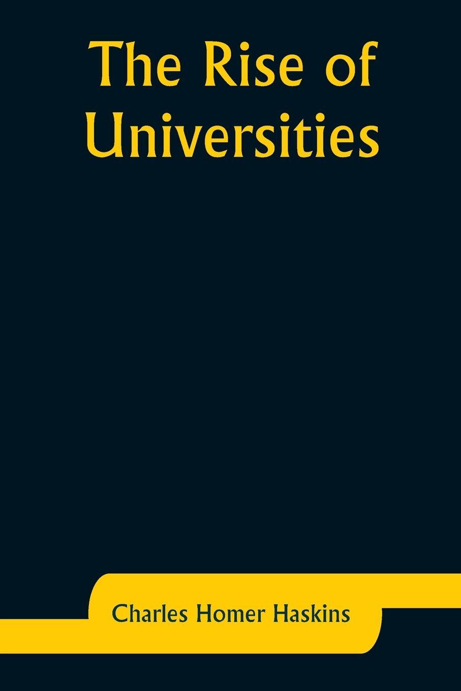 Vorderes Coverbild The Rise of Universities