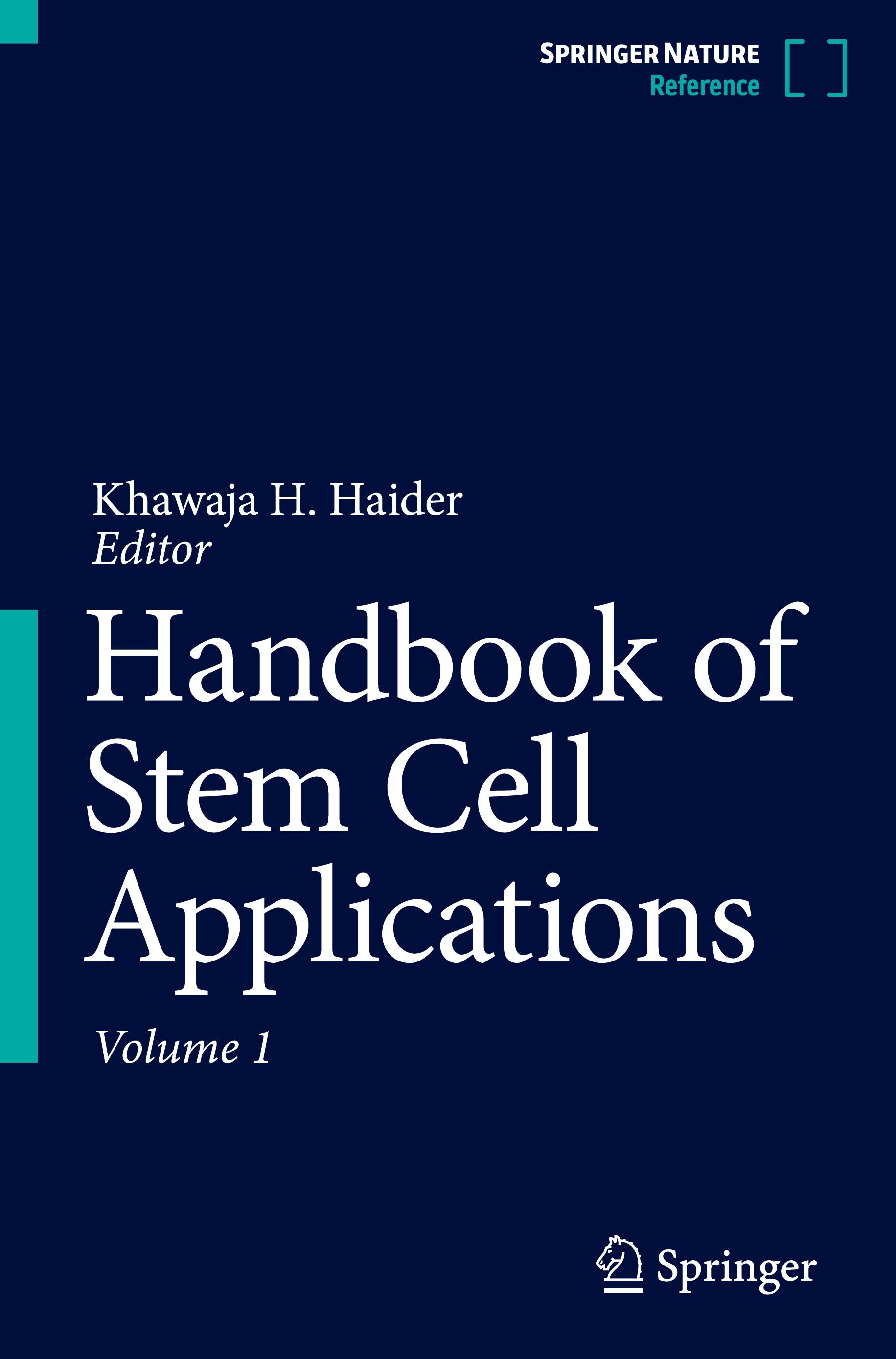 Vorderes Coverbild Handbook of Stem Cell Applications