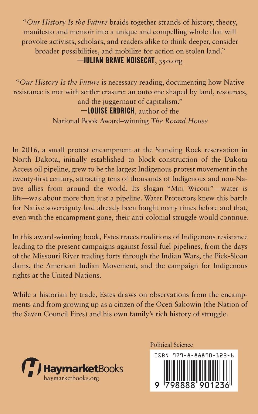 Rückseitencover Our History Is the Future