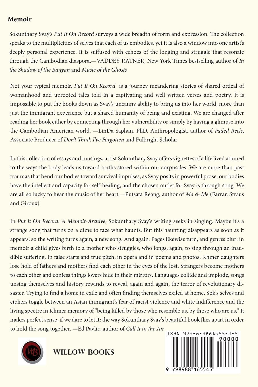 Rückseitencover Put It On Record