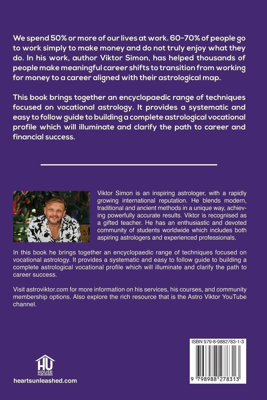 Rückseitencover Vocational Astrology