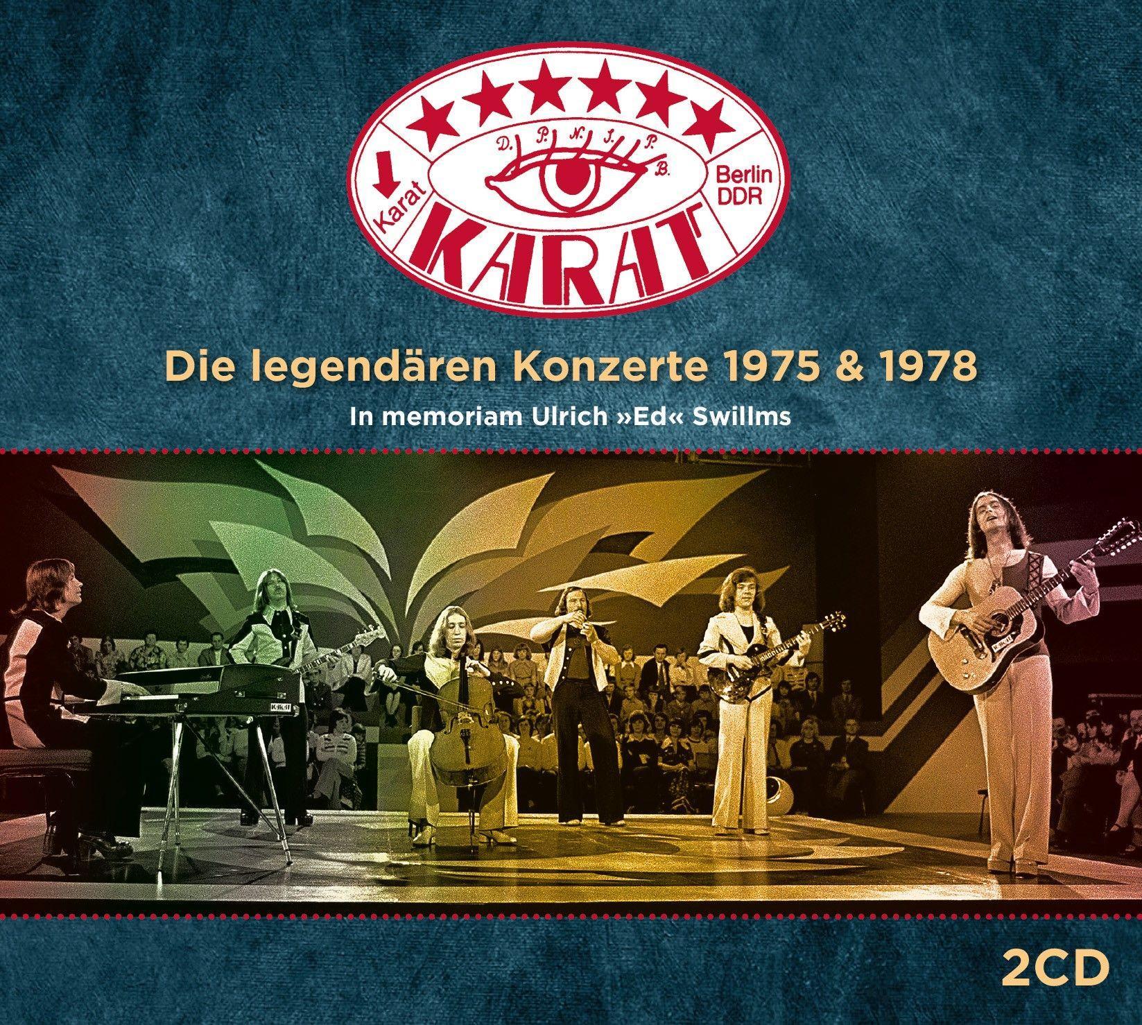 Vorderes Coverbild Die legendären Konzerte 1975 + 1978