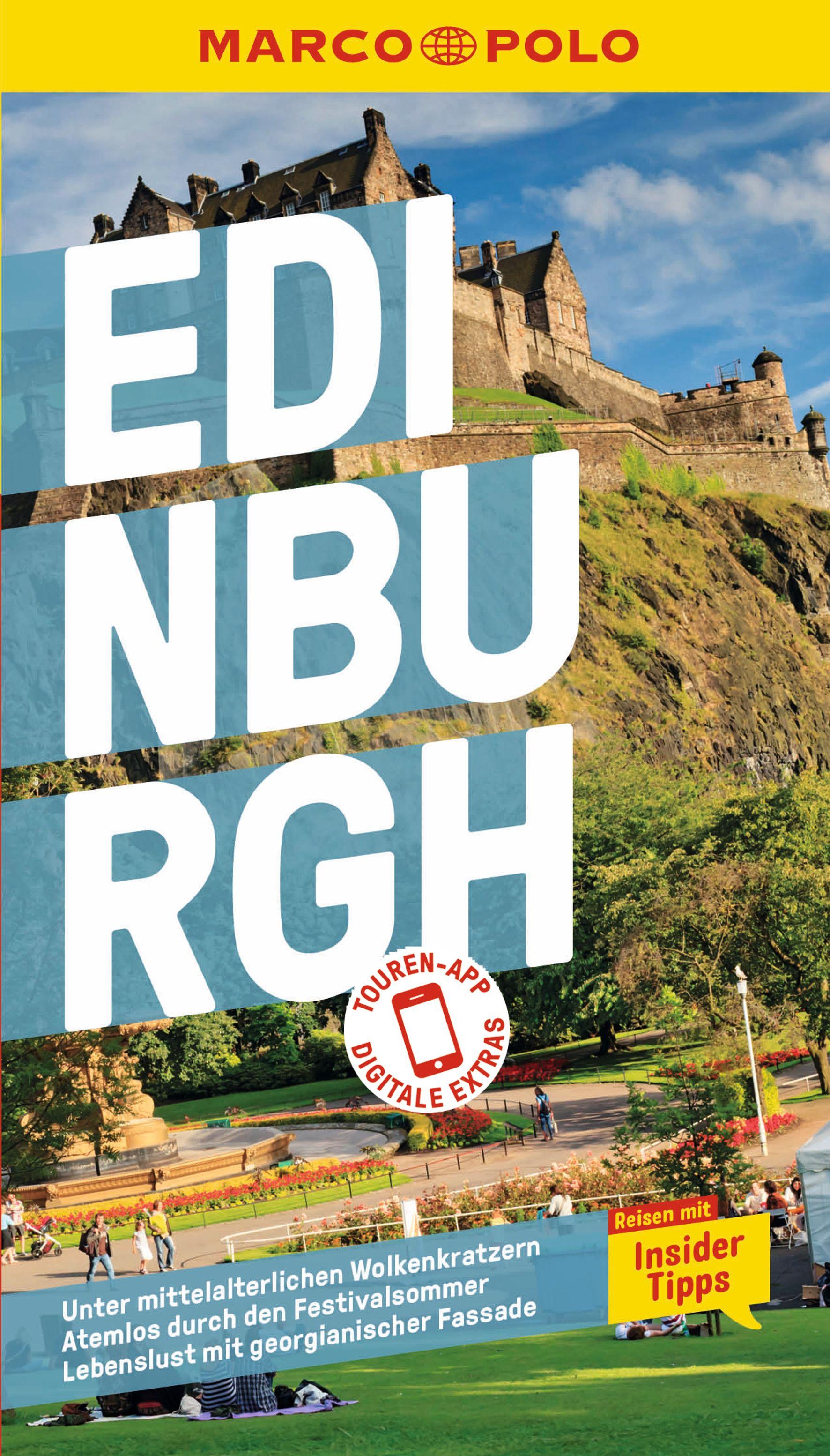 Vorderes Coverbild MARCO POLO Reiseführer Edinburgh