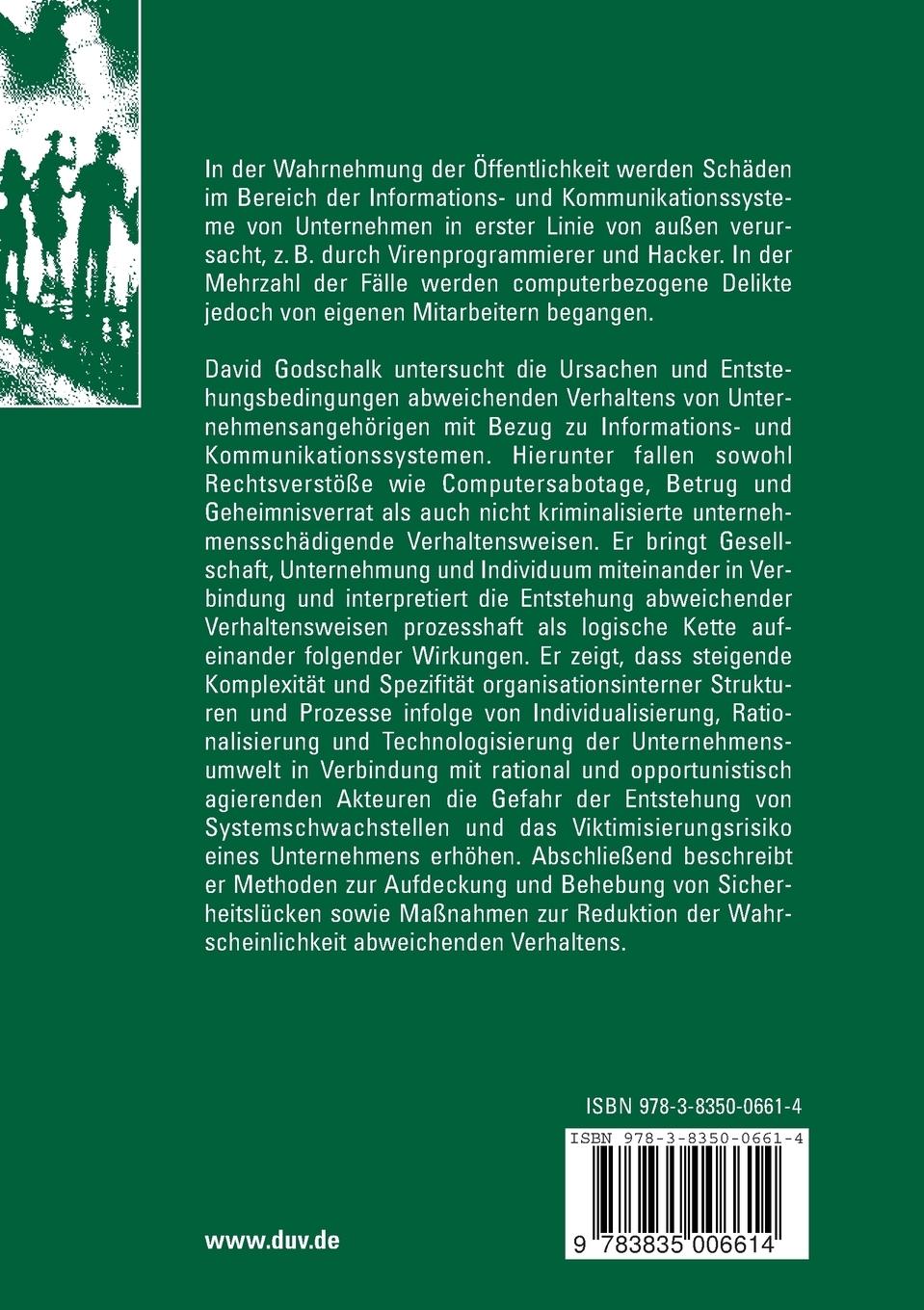 Rückseitencover Computer Related Occupational Deviance