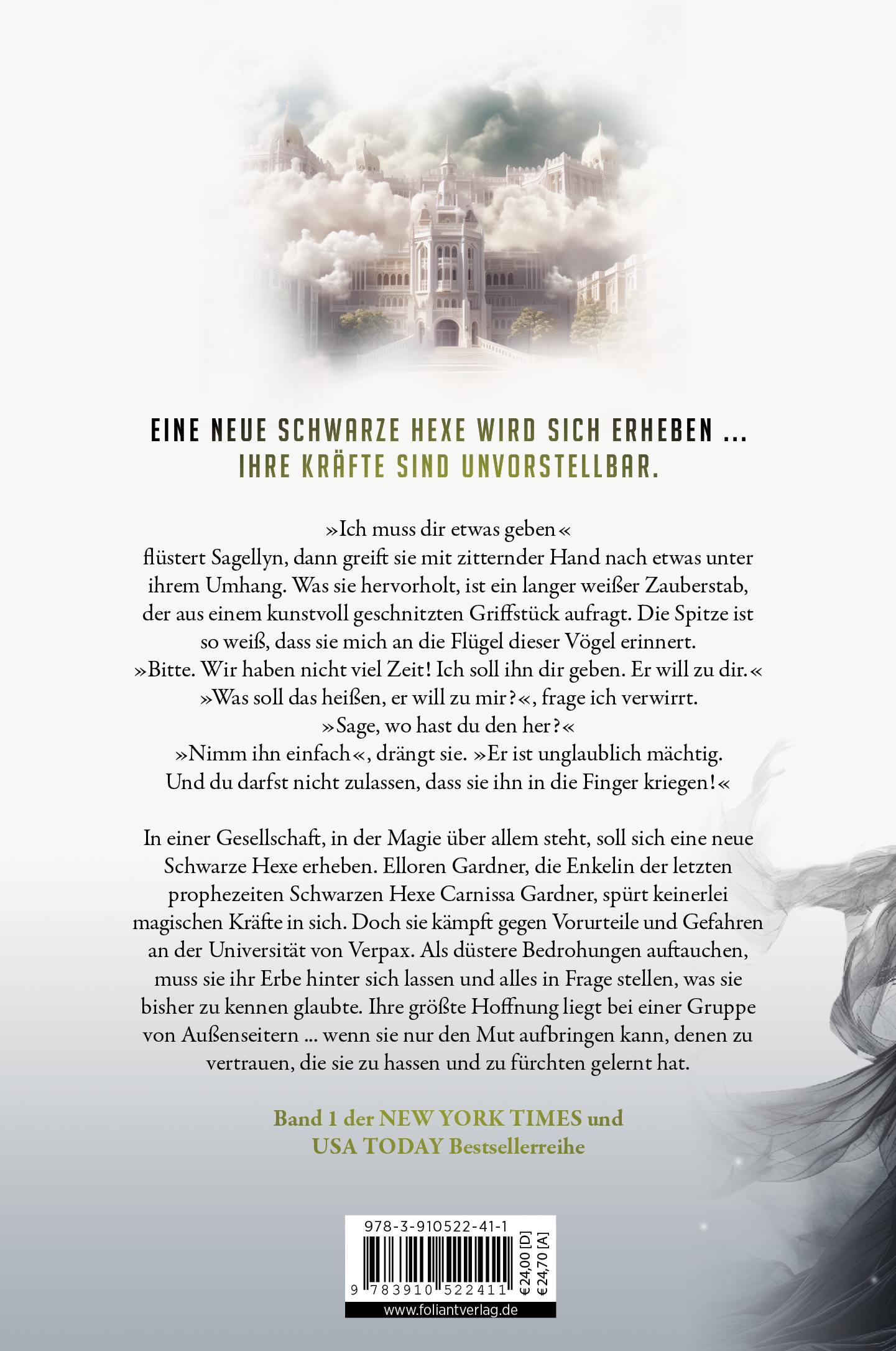 Rückseitencover Black Witch - Prophezeiung