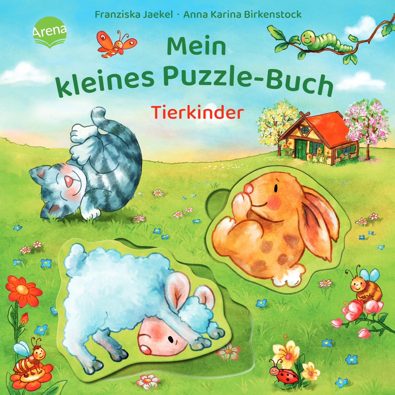 Vorderes Coverbild Mein kleines Puzzle-Buch. Tierkinder