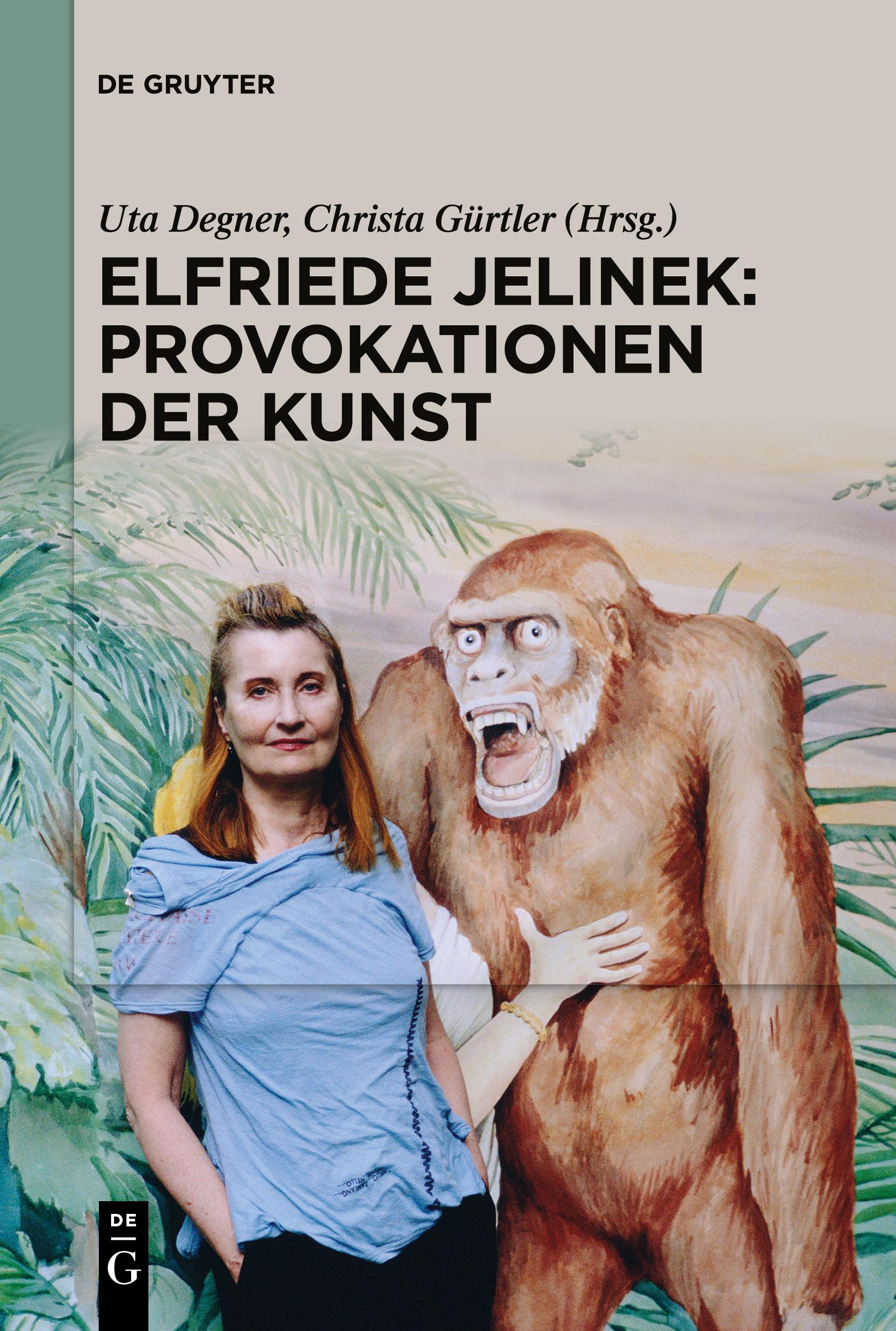 Vorderes Coverbild Elfriede Jelinek: Provokationen der Kunst