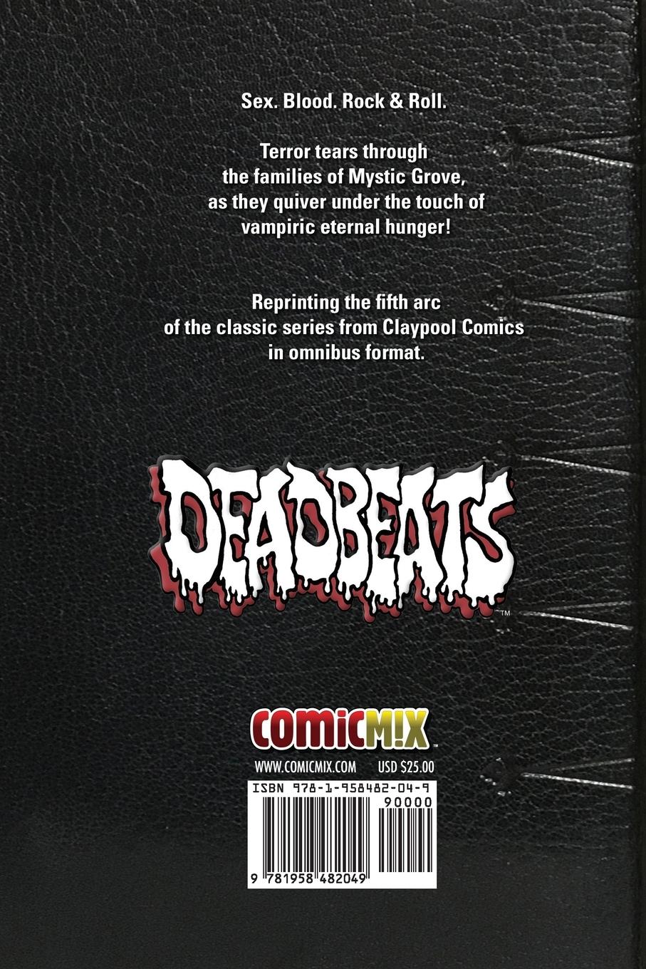 Rückseitencover Deadbeats Omnibus 5