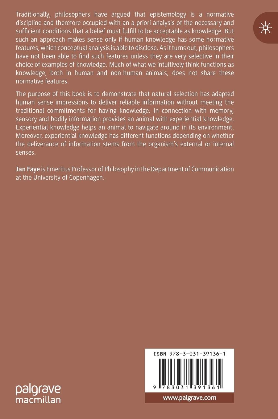 Rückseitencover The Biological and Social Dimensions of Human Knowledge
