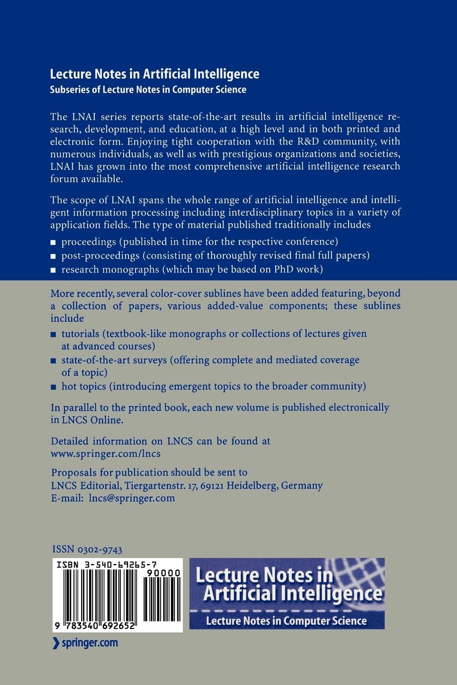 Rückseitencover Innovative Concepts for Autonomic and Agent-Based Systems