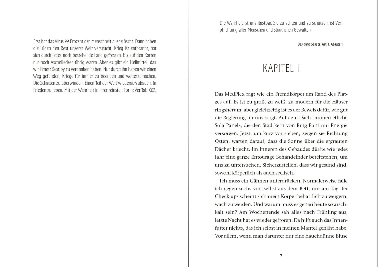 Beispielinhalt (Bild) Honesty. Was die Wahrheit verbirgt