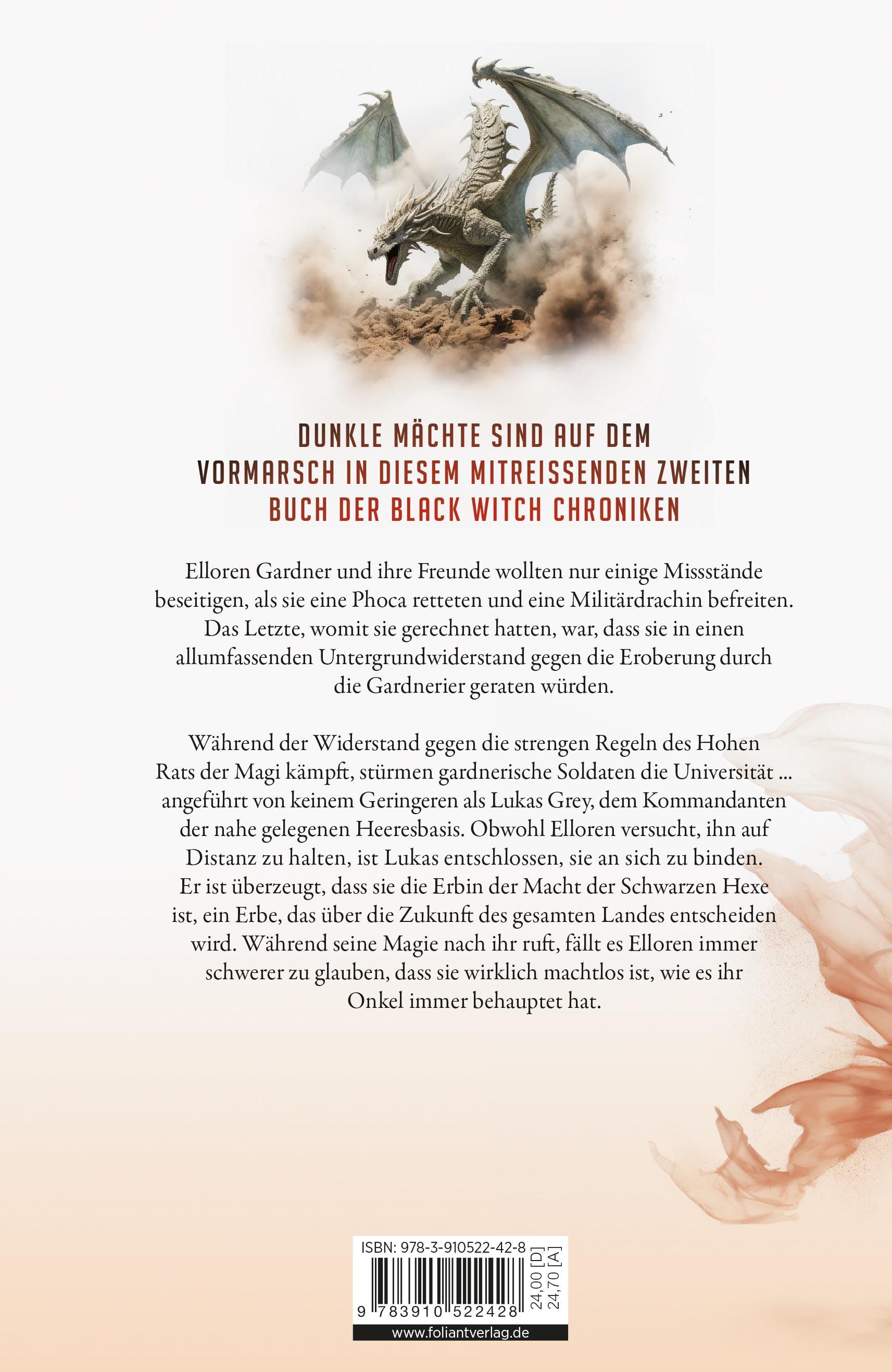 Rückseitencover Black Witch - Erkenntnis