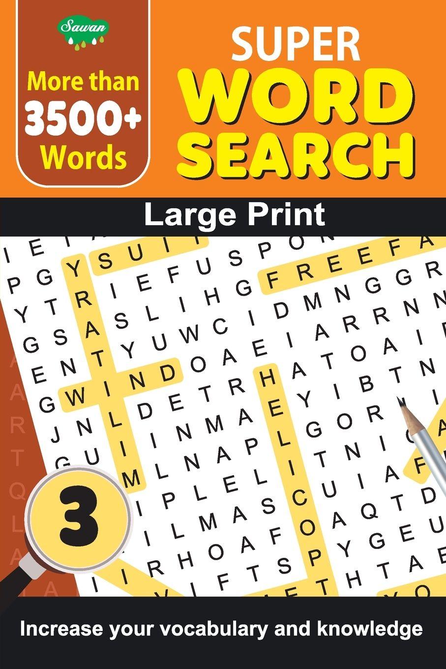 Vorderes Coverbild Super Word Search 3