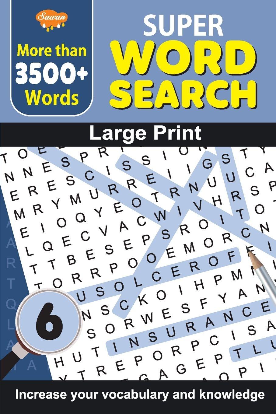 Vorderes Coverbild Super Word Search 6