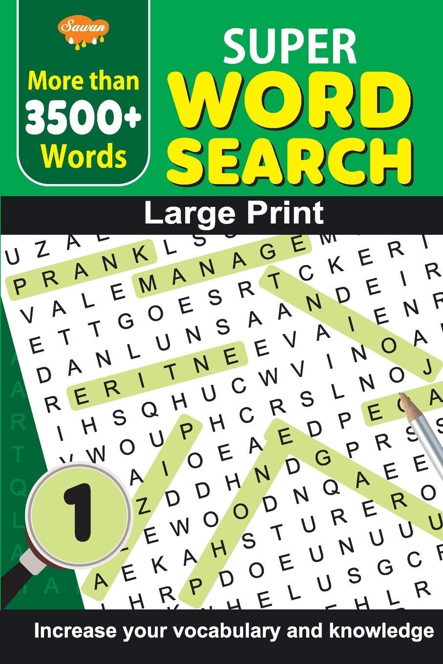 Vorderes Coverbild Super Word Search 1