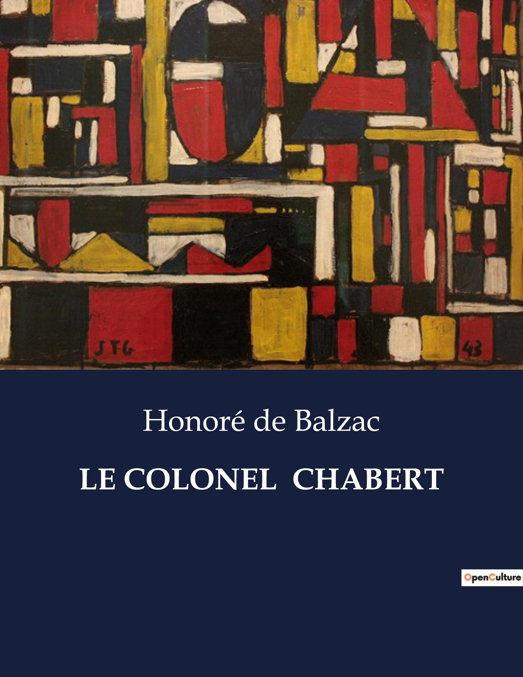Vorderes Coverbild LE COLONEL  CHABERT