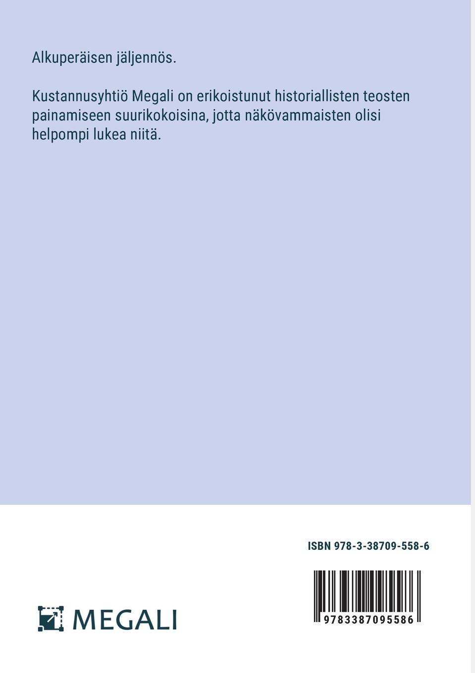 Rückseitencover Marie Antoinette; Kolmessa Osassa, Ensimäinen Osa