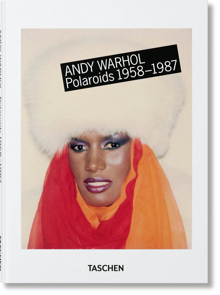 Vorderes Coverbild Andy Warhol. Polaroids 1958-1987