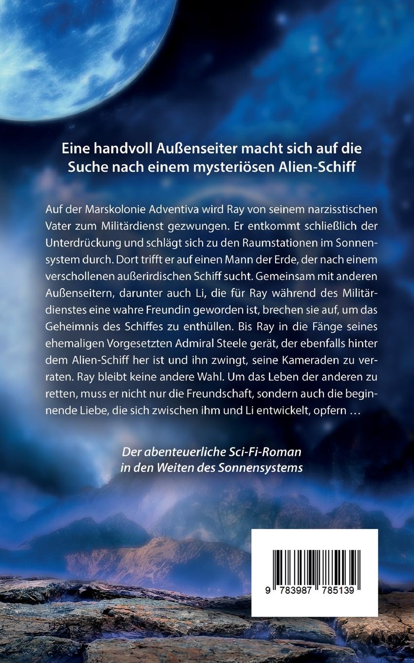 Rückseitencover Solar System: Lost | Hard Science Fiction