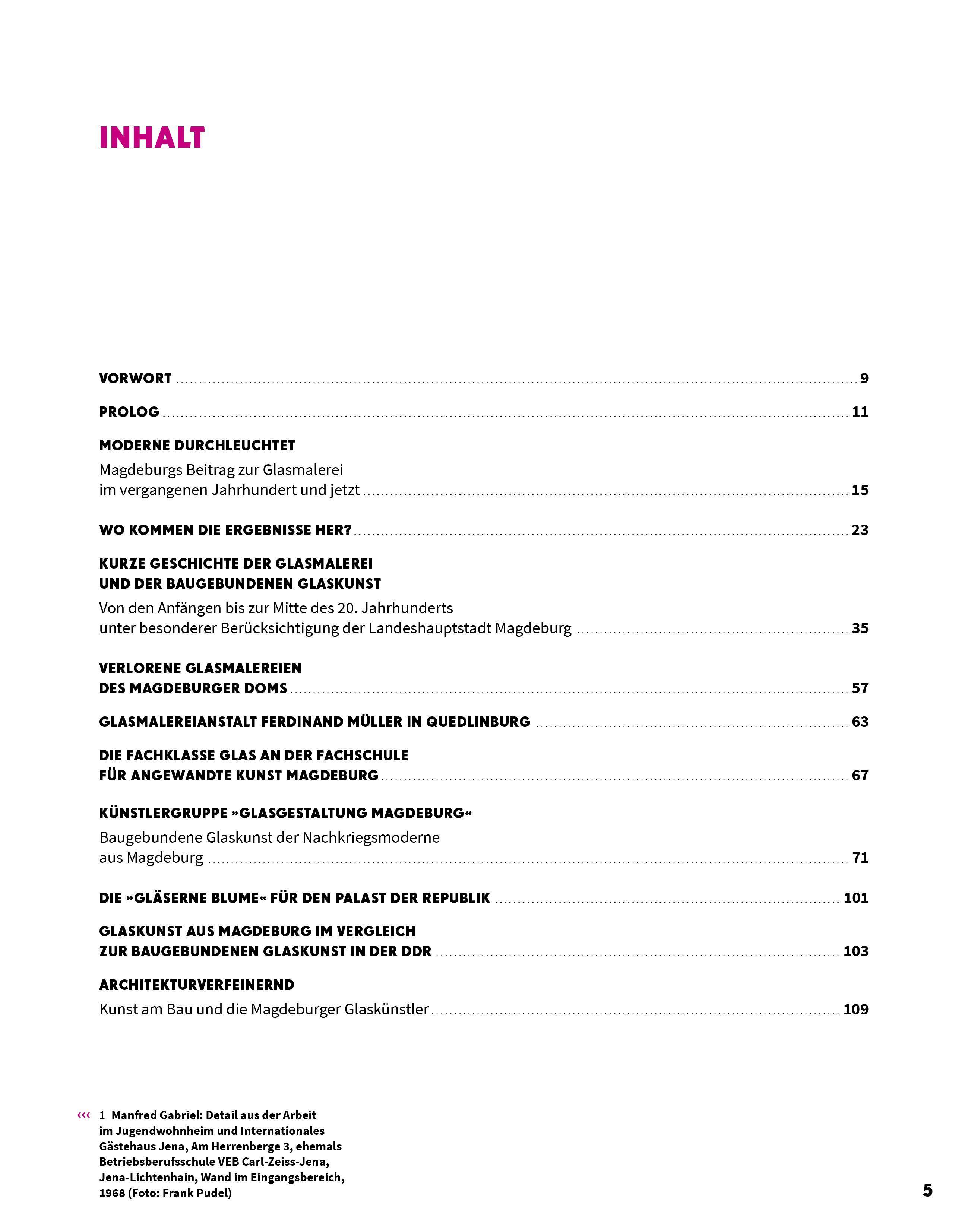 Beispielinhalt (Bild) Malerei mit Licht und Glas