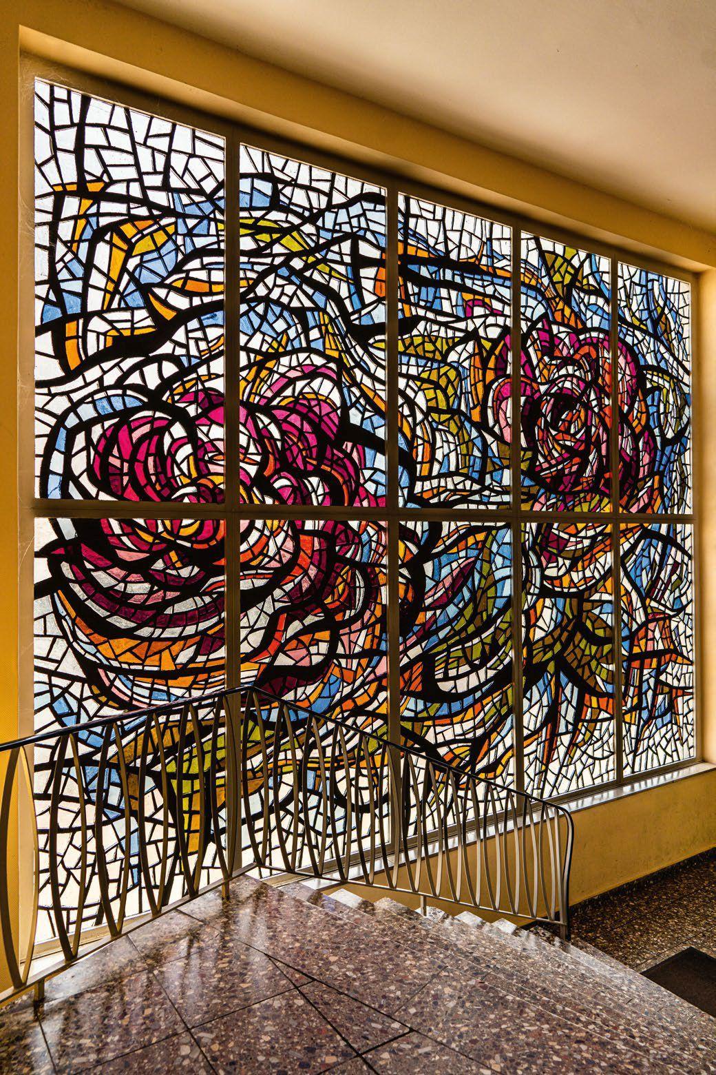 Beispielinhalt (Bild) Malerei mit Licht und Glas