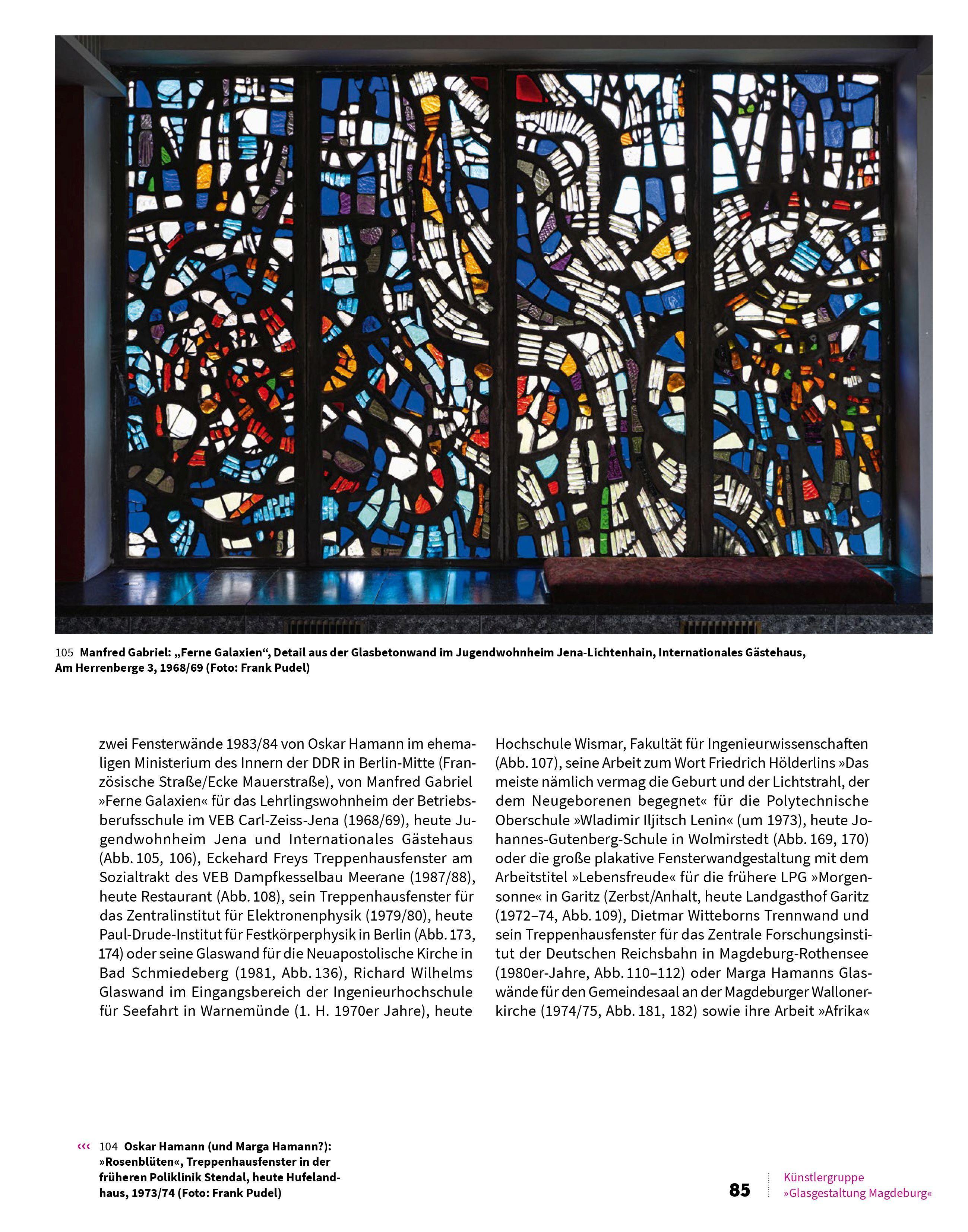 Beispielinhalt (Bild) Malerei mit Licht und Glas