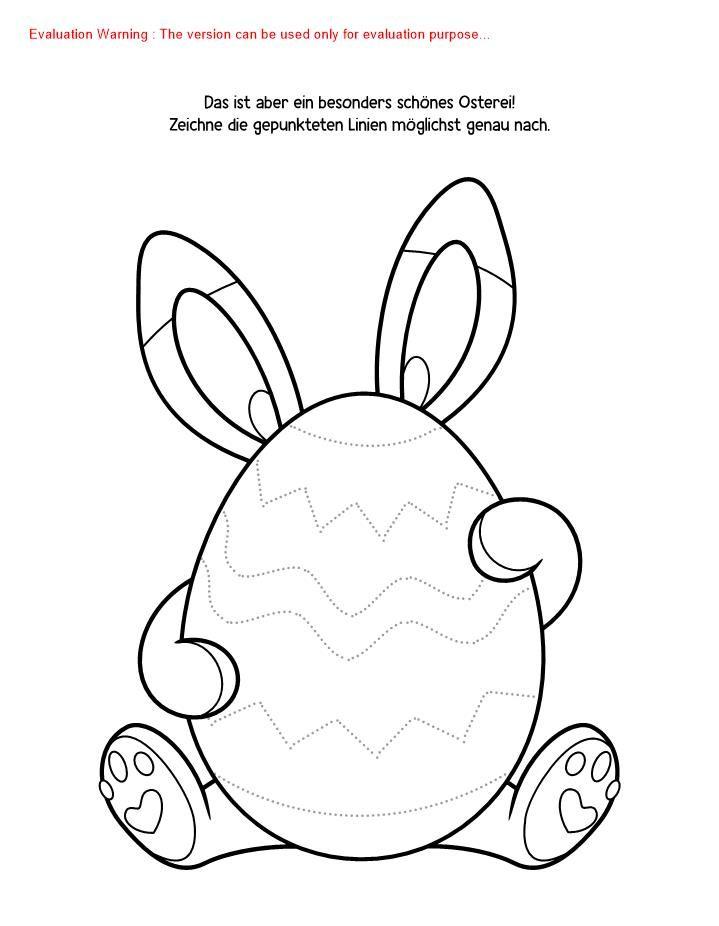 Beispielinhalt (Bild) Mein Rätsel-Mal-Spaß Ostern | Für Kinder ab 4 Jahren