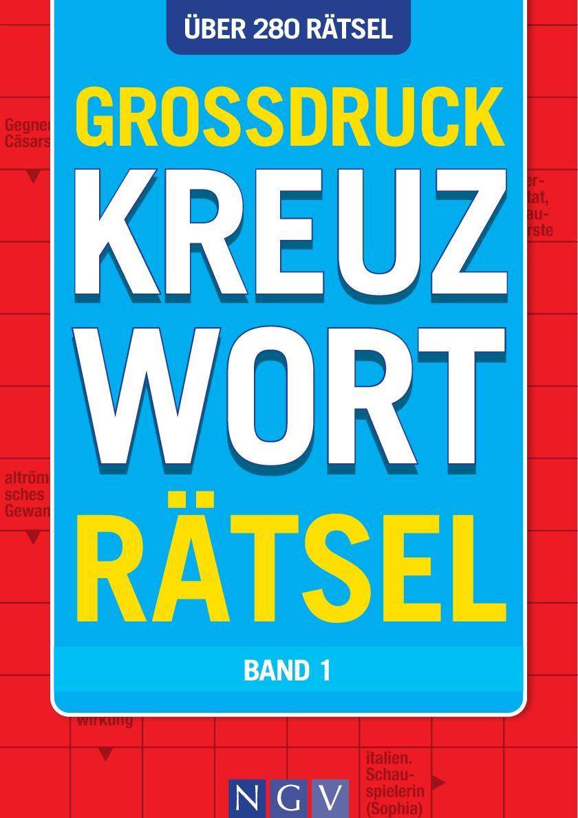 Vorderes Coverbild Großdruck Kreuzworträtsel - Band 1