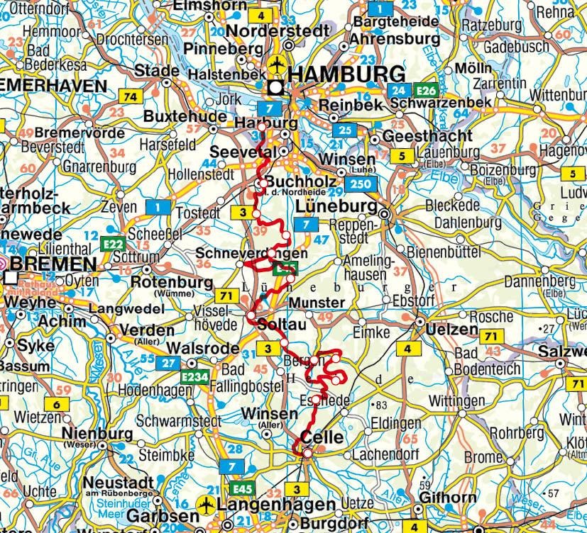 Beispielinhalt (Bild) Heidschnuckenweg