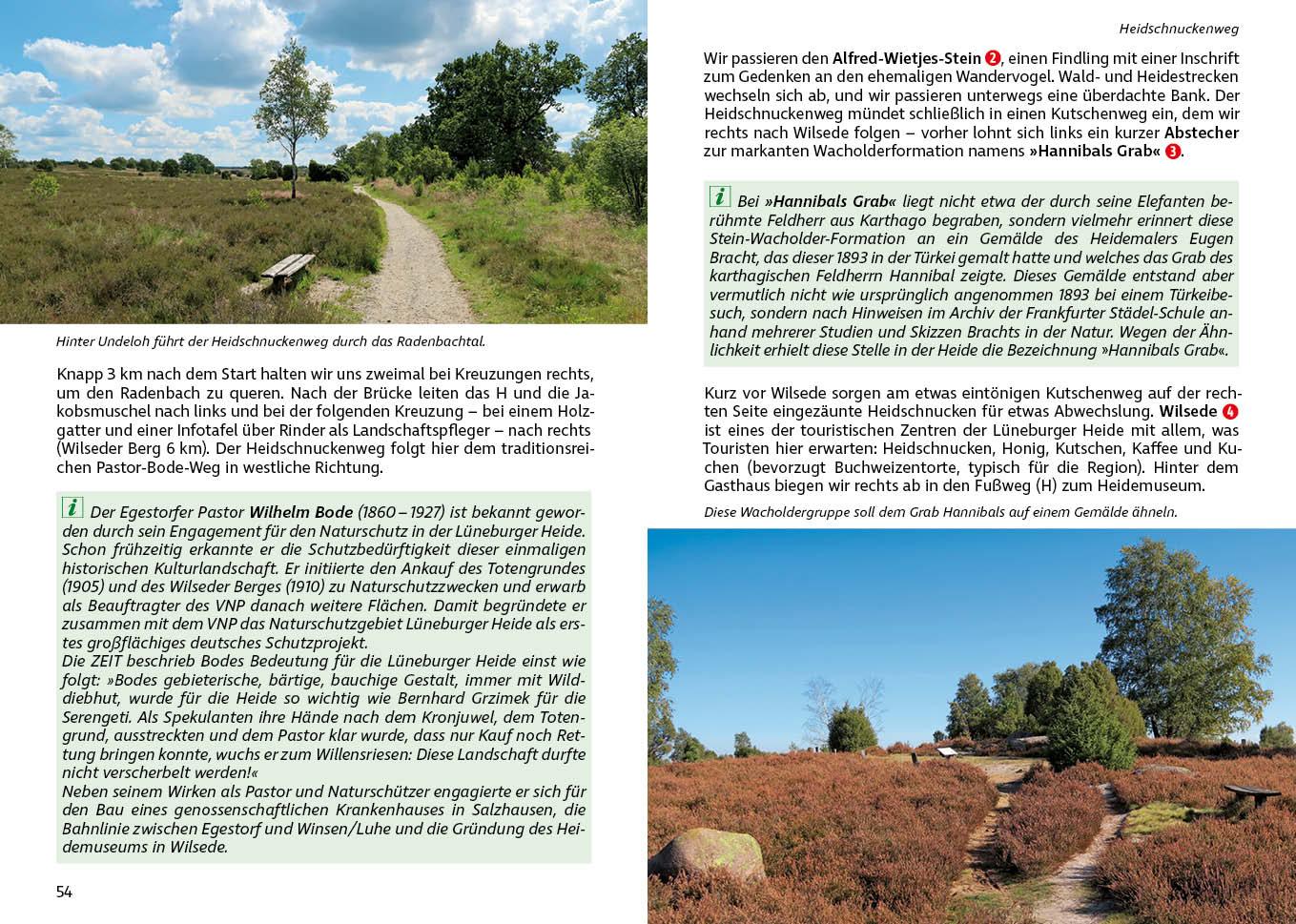 Beispielinhalt (Bild) Heidschnuckenweg