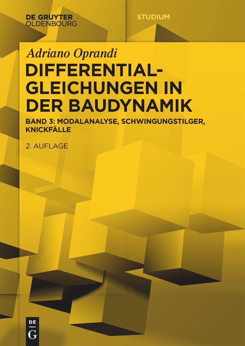 Vorderes Coverbild Differentialgleichungen in der Baudynamik