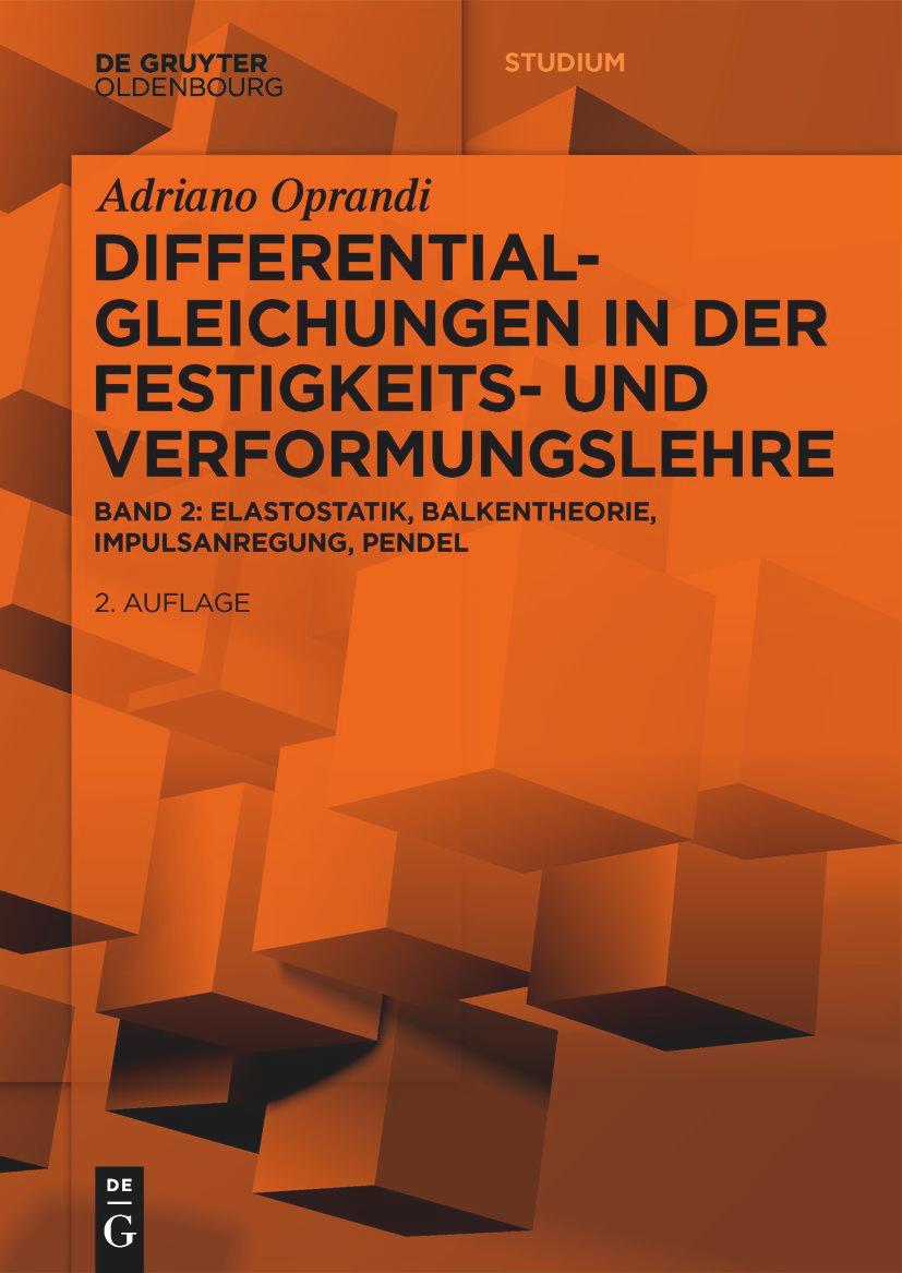 Vorderes Coverbild Differentialgleichungen in der Festigkeits- und Verformungslehre