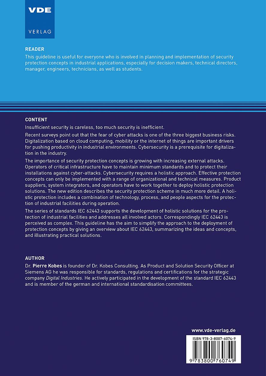 Rückseitencover Guideline Industrial Security